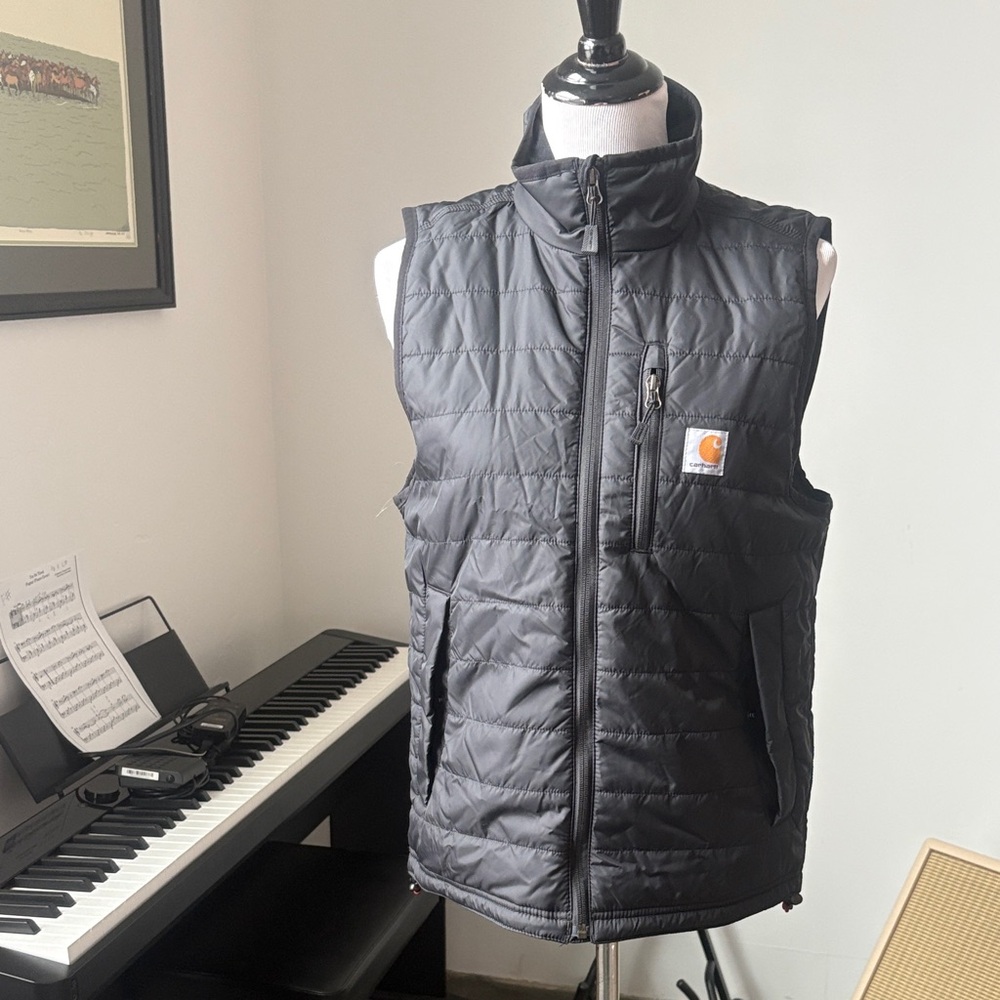 NWOT-Carhartt Black Quilted Insulated Vest
